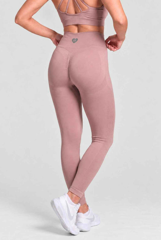 Legginsy bezszwowe PUSH UP PRO cappuccino Georgia 2.0
