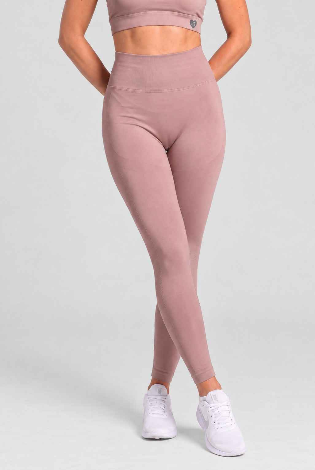 Legginsy bezszwowe PUSH UP PRO cappuccino Georgia 2.0