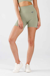 Szorty damskie bezszwowe PUSH UP sage - Florence