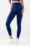 Legginsy bezszwowe PUSH UP granatowe - Florence