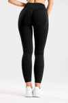 Legginsy bezszwowe PUSH UP PRO II czarne - Nevada
