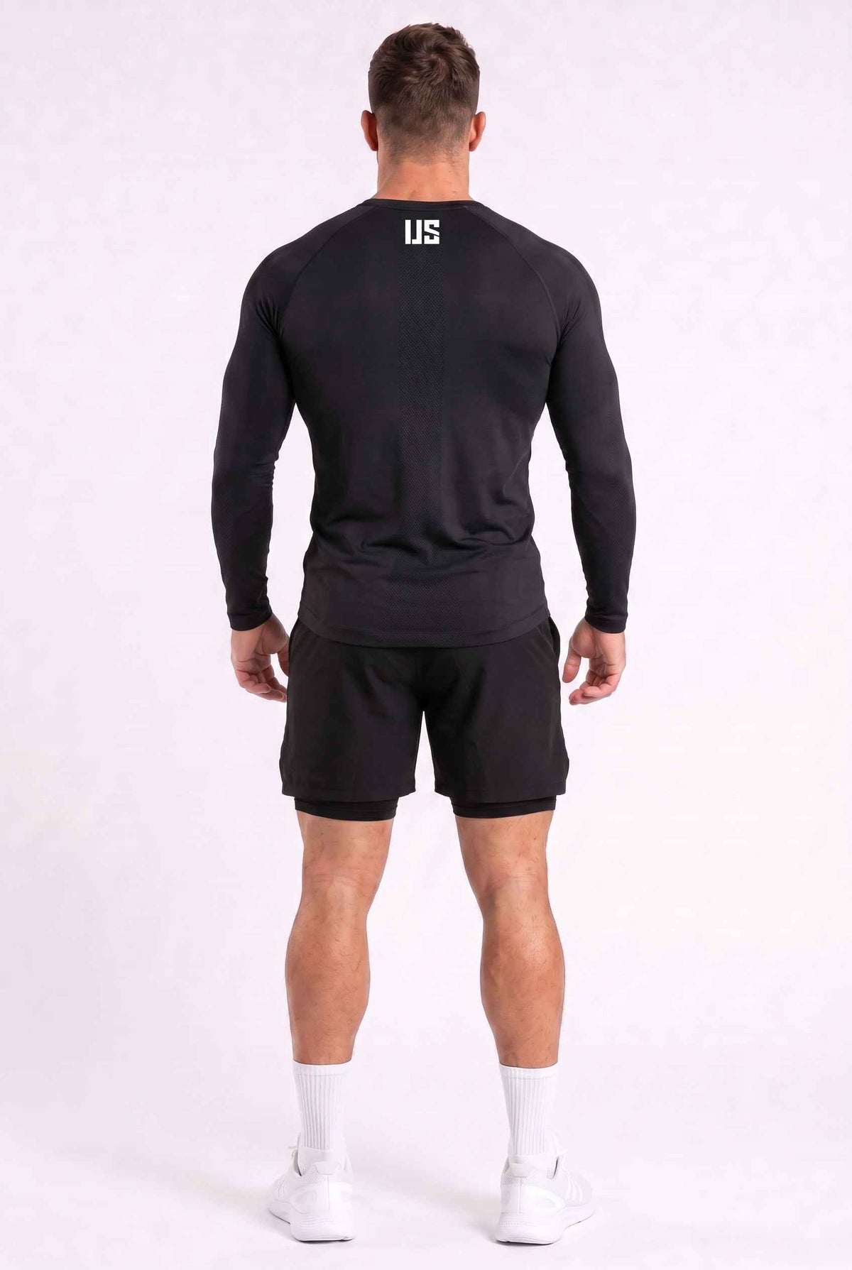 Longsleeve męski bezszwowy techniczny PRO czarny - Columbia