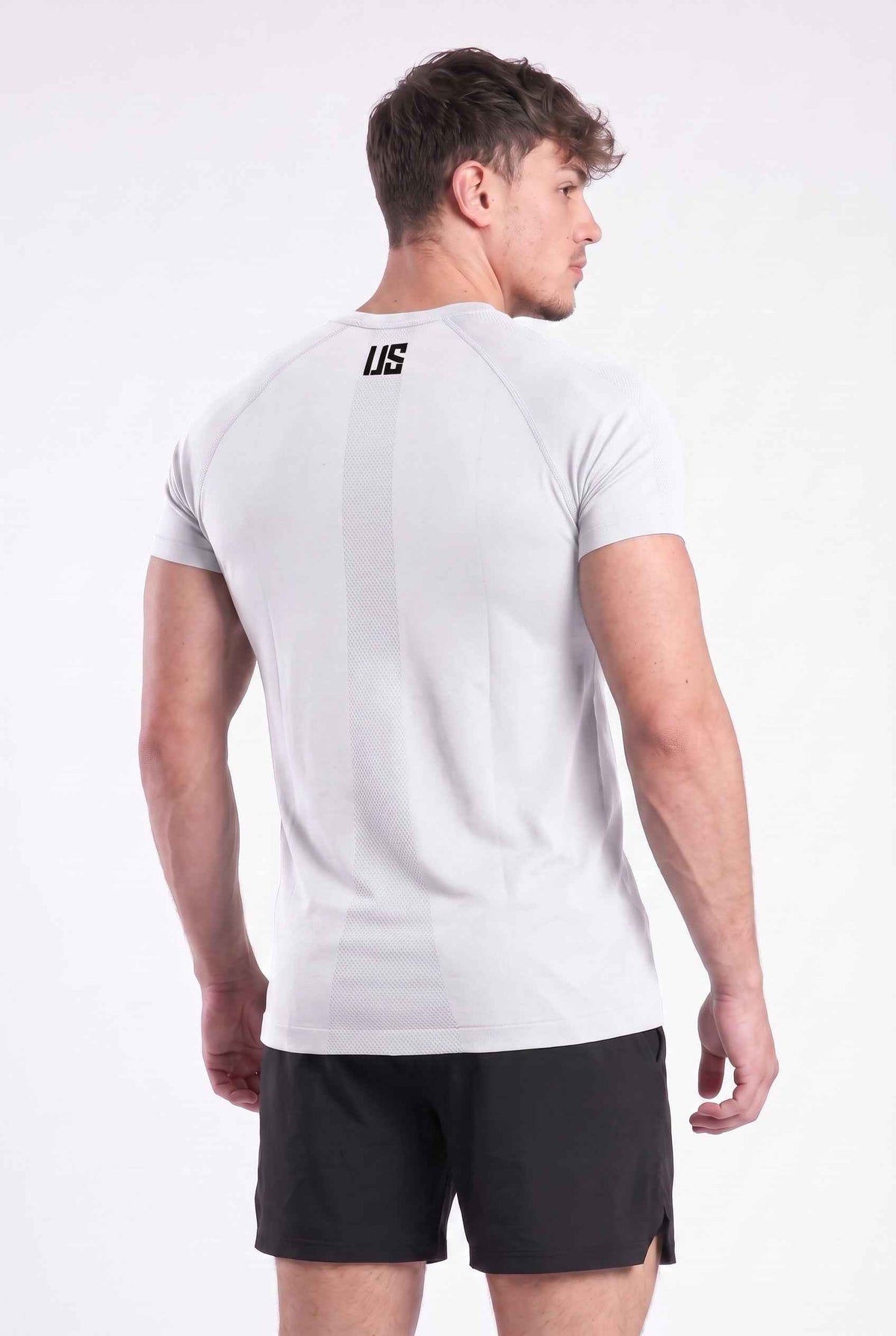 T-shirt męski bezszwowy techniczny PRO biały - Colorado III